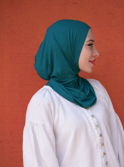 Practical hijab "Easy" - teal