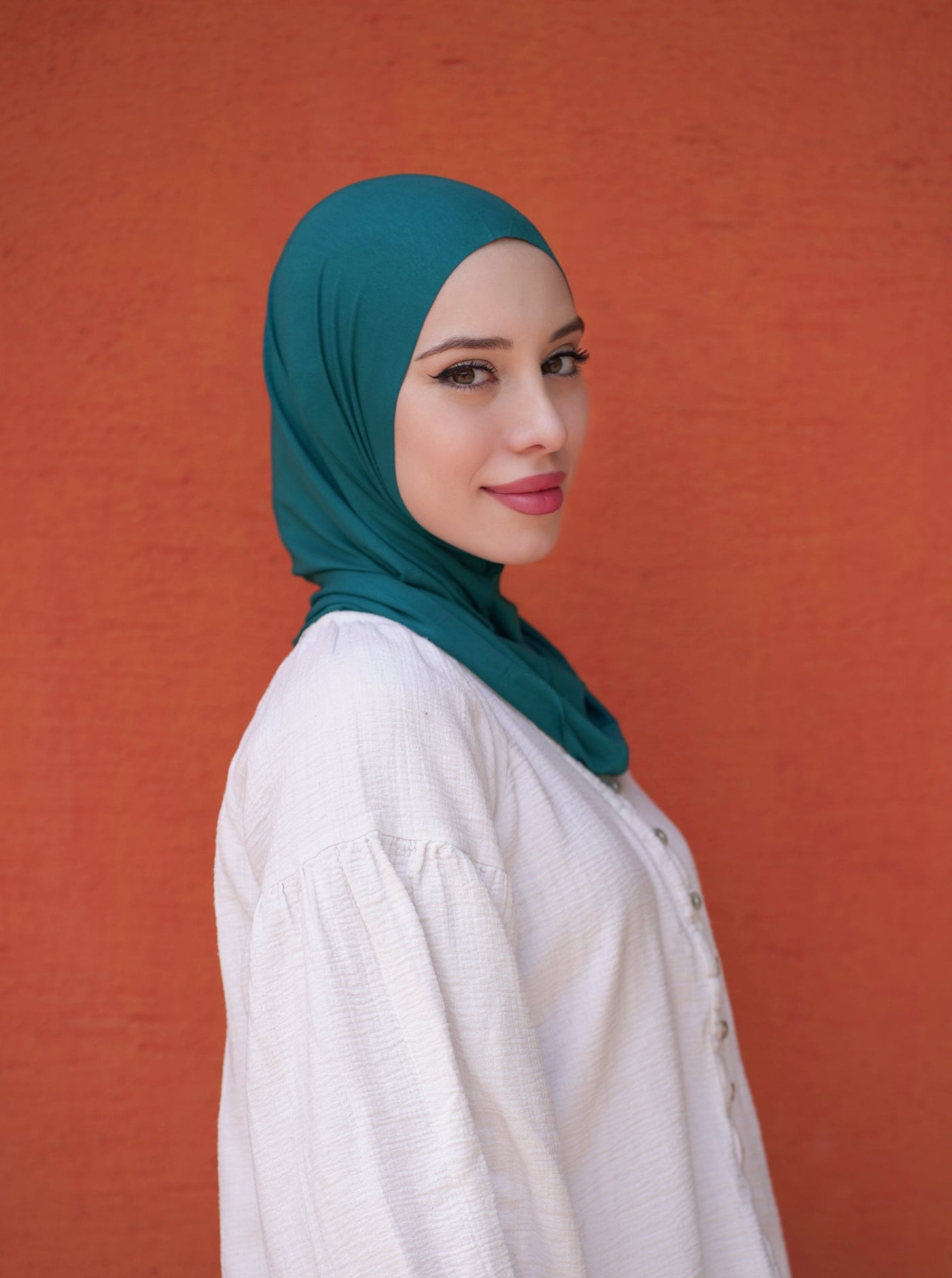 Practical hijab "Easy" - teal