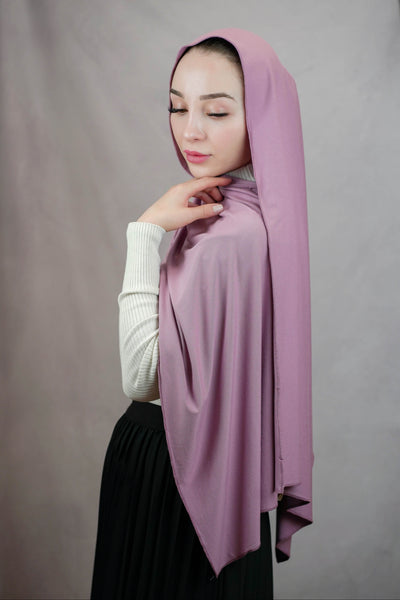 Ultra-soft Jersey Hijab - lilac