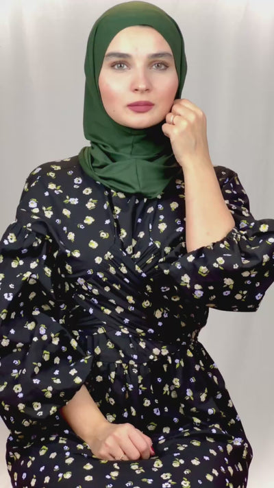 Practical hijab "Easy" - lightrose-beige