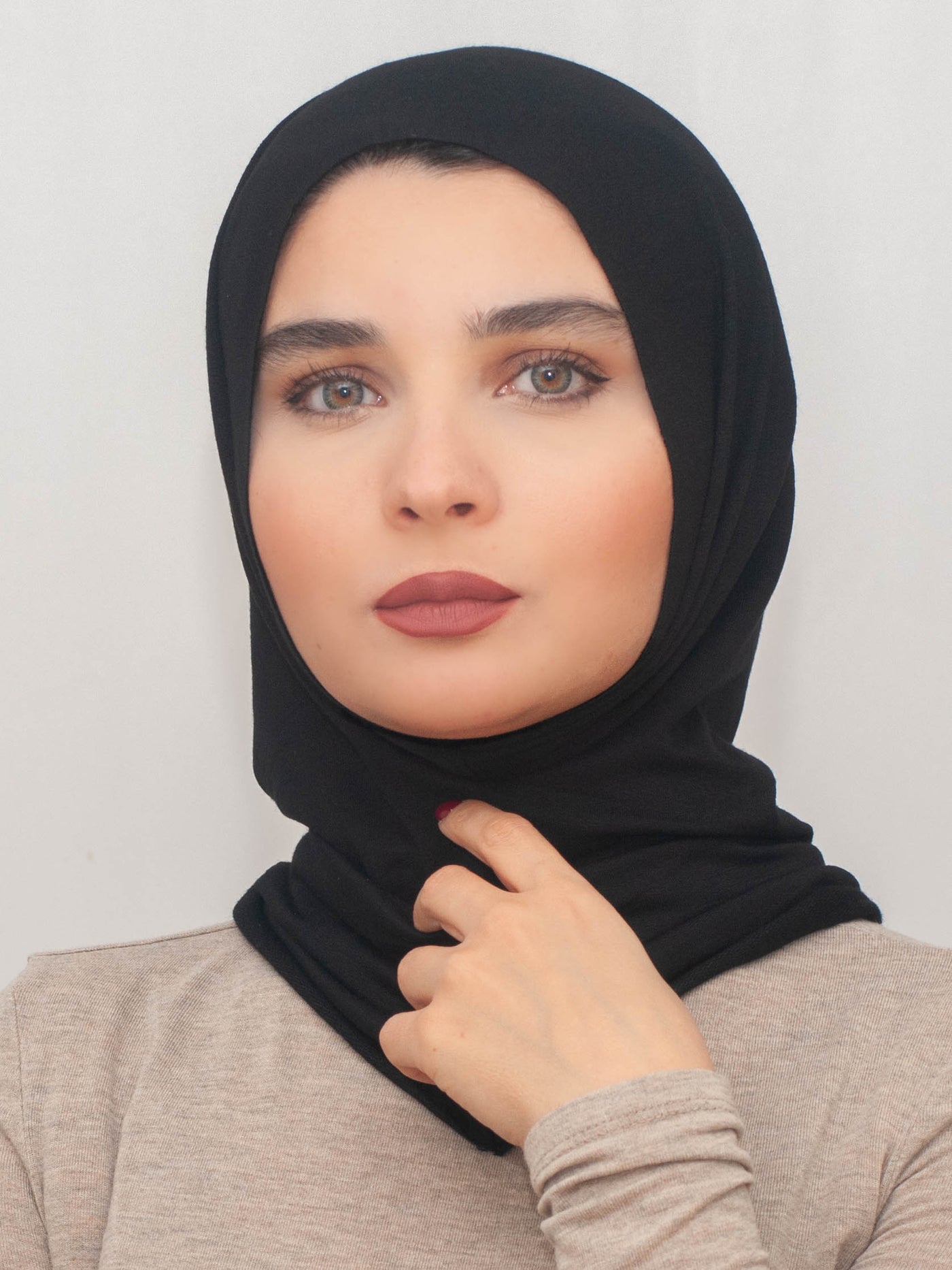 Practical hijab "Easy" - black