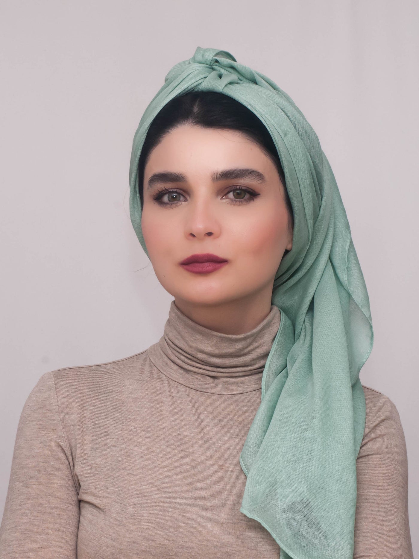 Airy modal scarf - mint - CHEVMON