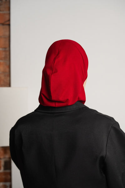 Hijab pratique 3en1 - rouge