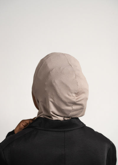 Hijab pratique 3en1 - taupe