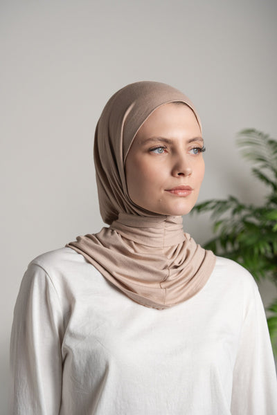 EasyFix Hijab - lightrose-beige