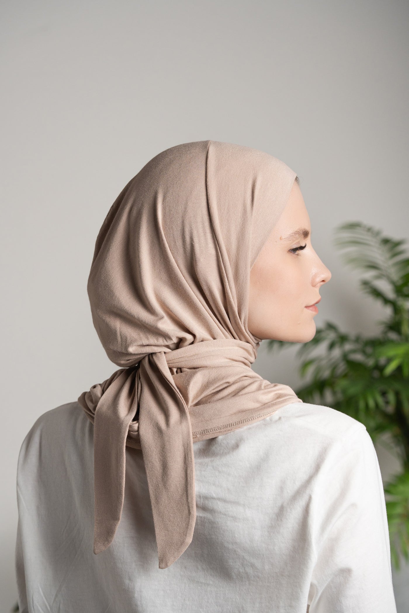 EasyFix Hijab - lightrose-beige