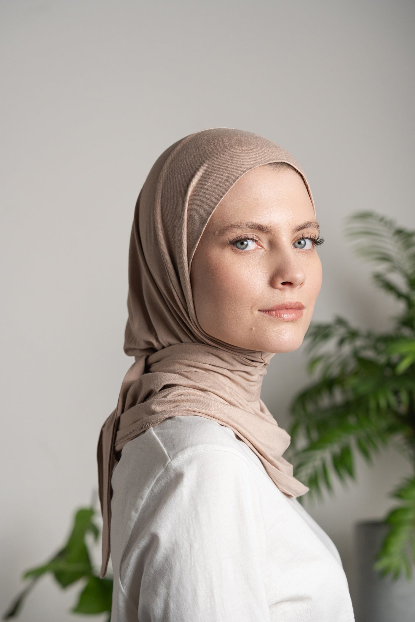 EasyFix Hijab - lightrose-beige