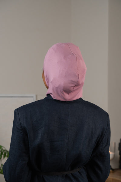 Hijab zippé - lilas