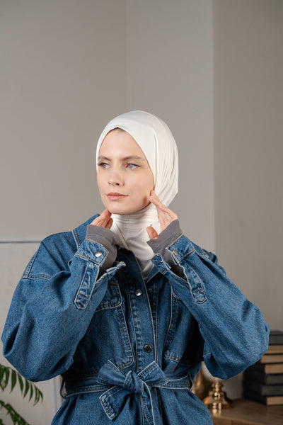 EasyFix Hijab - blanc chaud