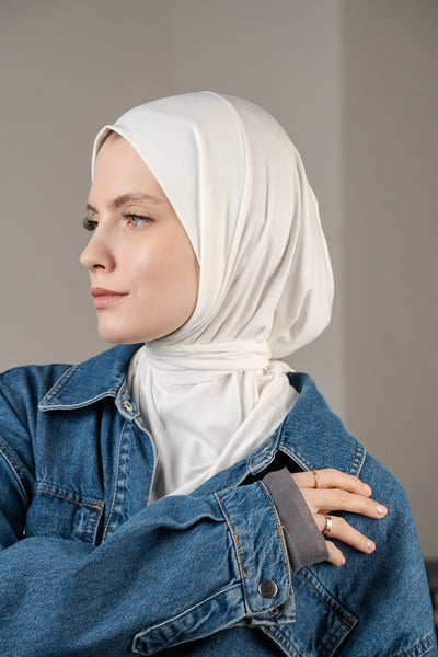EasyFix Hijab - blanc chaud