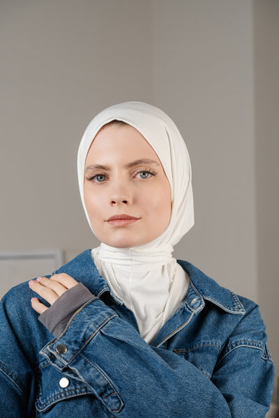 EasyFix Hijab - blanc chaud