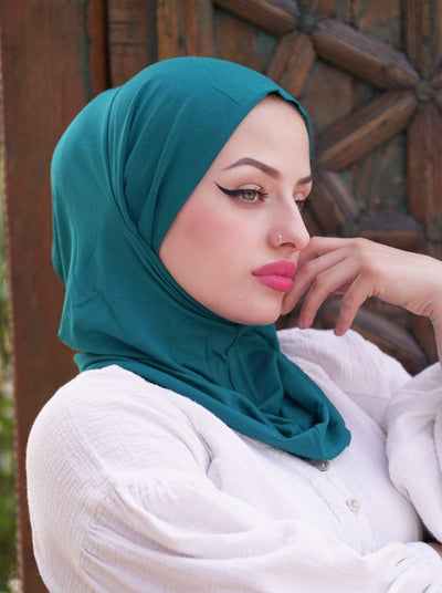 3in1 praktischer Hijab - teal