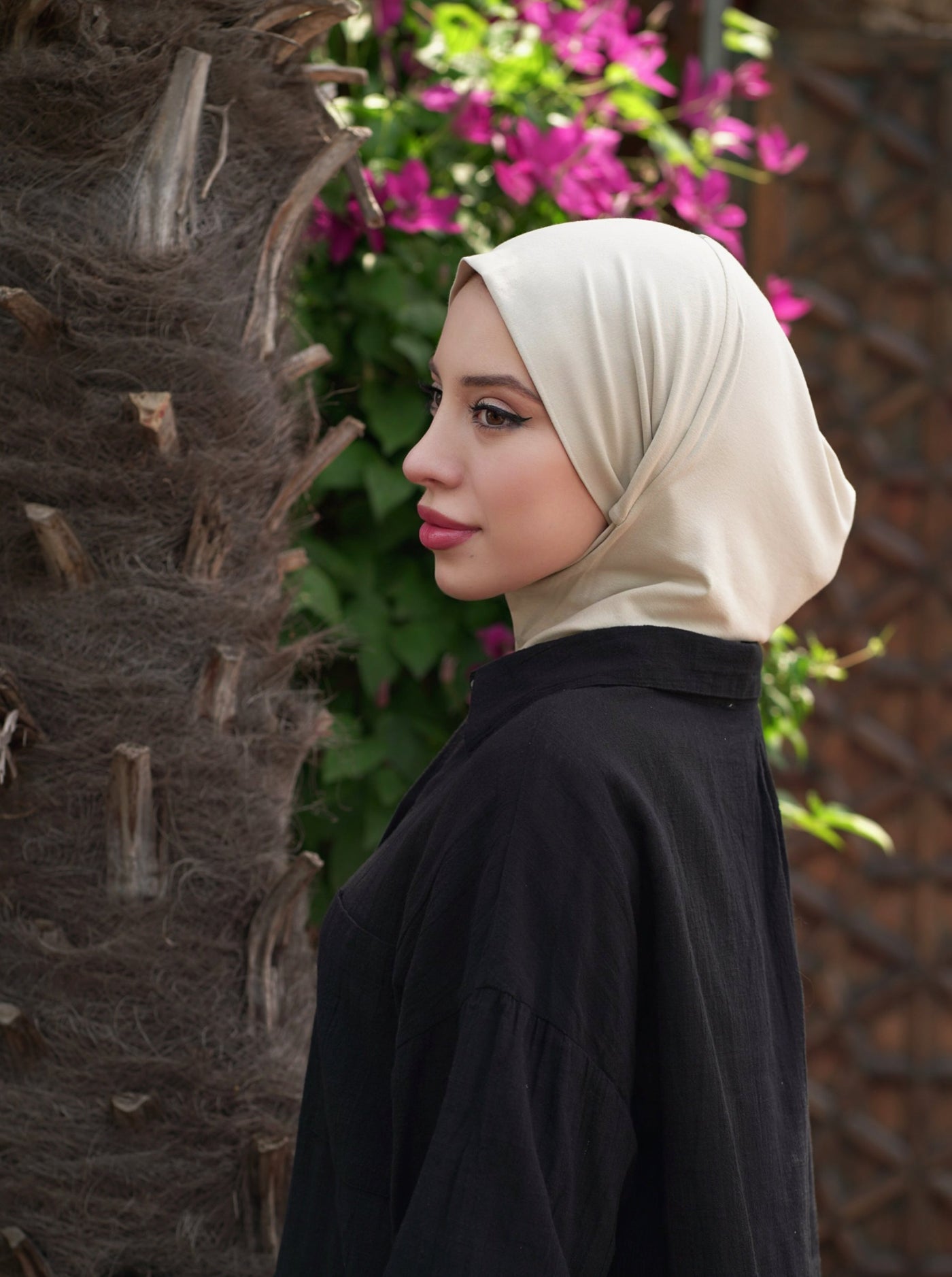 Hijab pratique 3en1 - crème
