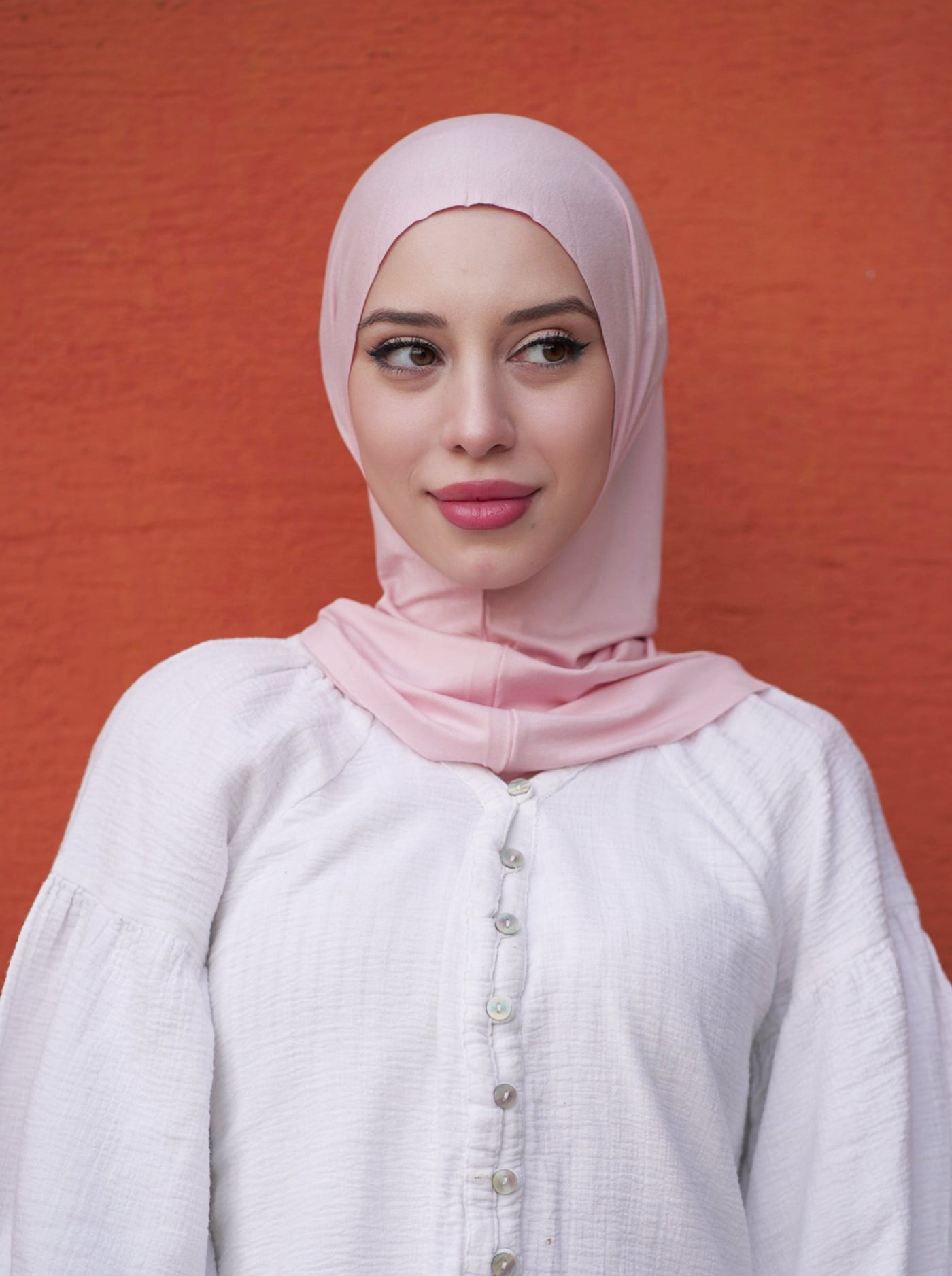 Praktischer Hijab "Easy" - hellrosa