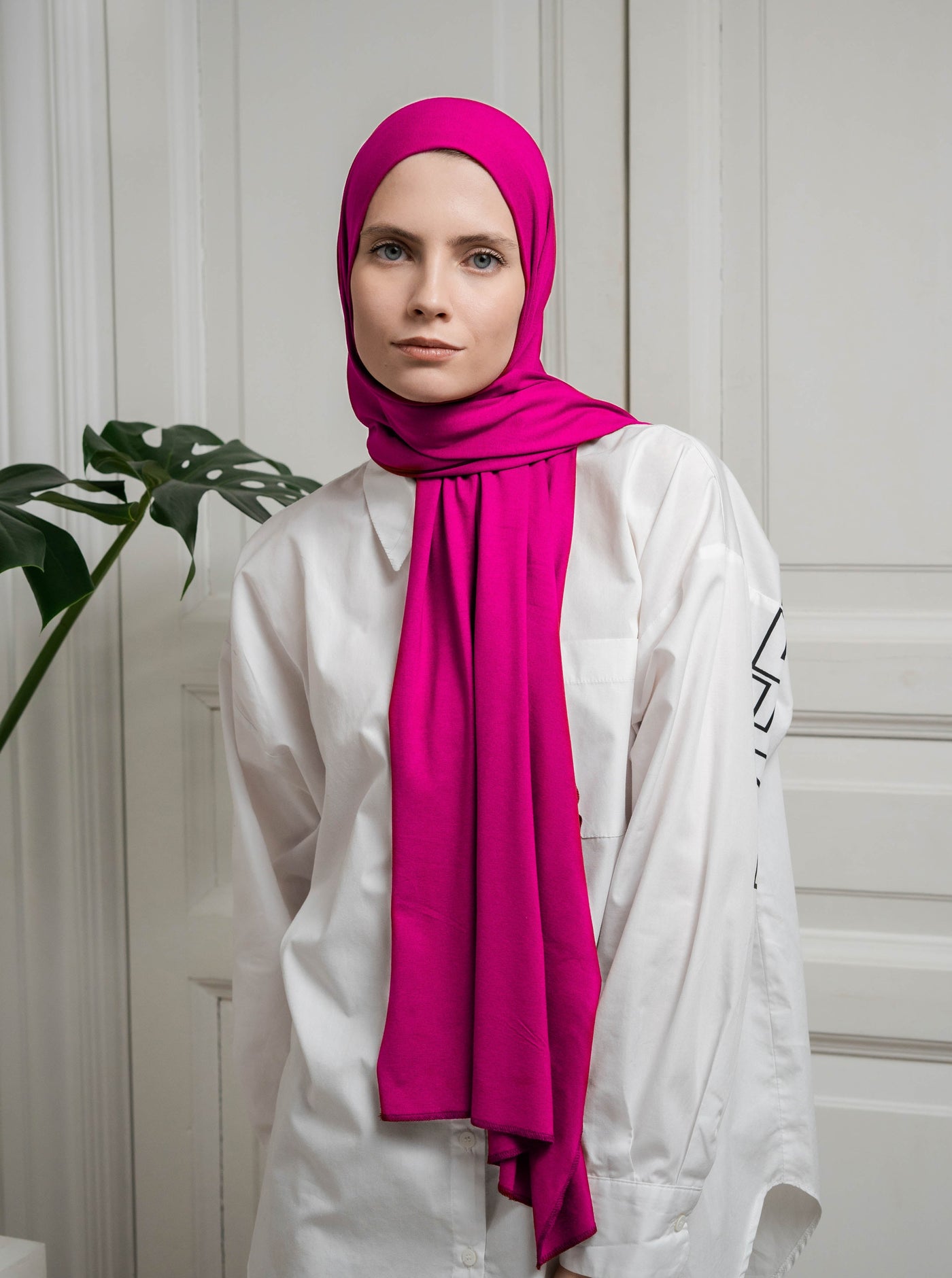 Ultra-soft Jersey Hijab - pink