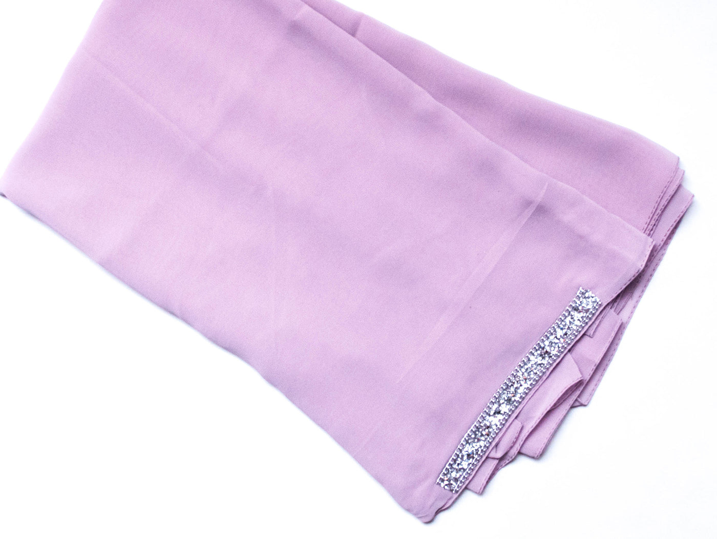 Praktischer Hijab - Chiffon - Lavendel